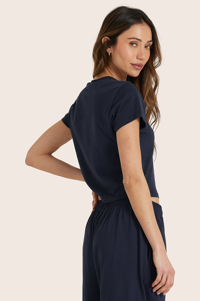 Klassisches Tages-T-Shirt aus Baumwolle – Spades